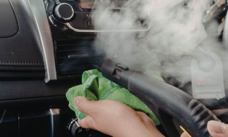 غسيل سيارات متنقل بالبخار بالرياض