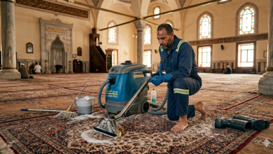 غسيل سجاد المساجد بالرياض