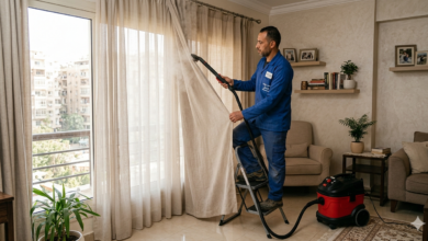 غسيل ستائر بالبخار بالرياض